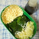 ☆たぬき若芽ざるうどん弁当☆